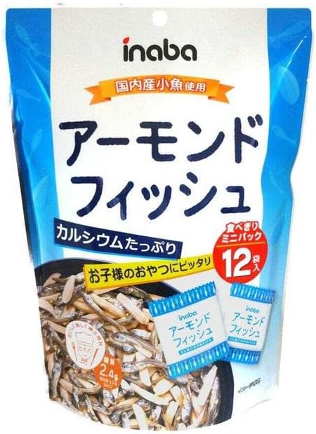 【空運〡預購】日本🇯🇵INABA杏仁腰果小魚乾120g